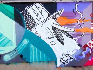 OnOff (Jok, Limo et Olson) - Rue ALibert 10è - Juin 2014