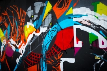 Frenchkiss - Lek, LEGZ, Arnaud Liard, Ogre, Hoctez, Swiz et Alëxone - Rue du Mail 02è - Juillet 2014