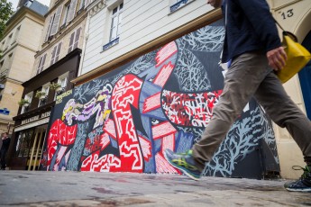 Frenchkiss - LEGZ, Lek, Liard, Hobz, Shick, Fusion, Karma, Reka, Sab - Rue Saint-Antoine 04è - Août 2014