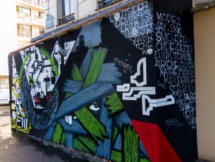 FrenchKiss - Lek, Swiz & Hobz & Liard (TRBDSGN) - Boulevard de la Bastille 12è - Octobre 2014