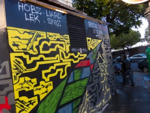 FrenchKiss - Lek, Swiz & Hobz & Liard (TRBDSGN) - Boulevard de la Bastille 12è - Octobre 2014