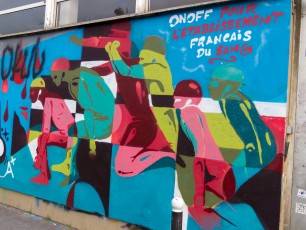 OnOff (Jok, Olson et Limo) pour l'Etablissement Français du Sang - Rue Alibert 10è - Octobre 2014