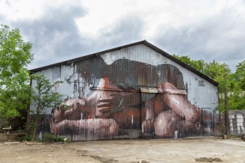 Borondo - In Situ Art Festival - Aubervilliers - Mai 2014