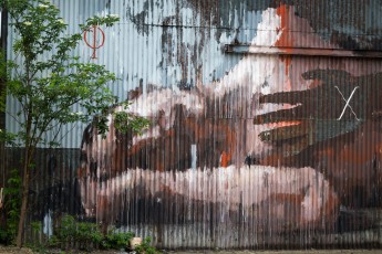 Borondo - In Situ Art Festival - Aubervilliers - Mai 2014