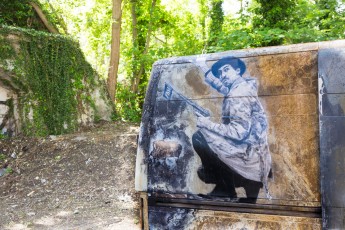 Levalet - In Situ Art Festival - Aubervilliers - Mai 2014