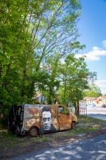 Jef Aérosol - Joe Strummer - In Situ Art Festival - Aubervilliers - Mai 2014