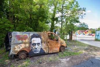 Jef Aérosol - Joe Strummer - In Situ Art Festival - Aubervilliers - Mai 2014