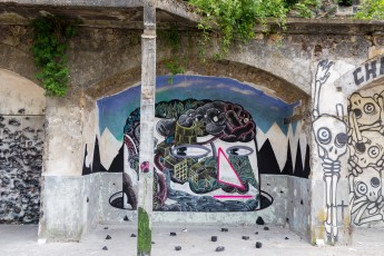 Gilbert et Mygalo - In Situ Art Festival - Aubervilliers - Mai 2014