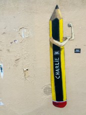 Philippe Hérard - Charlie - Rue de la Mare 20è - Janvier 2015