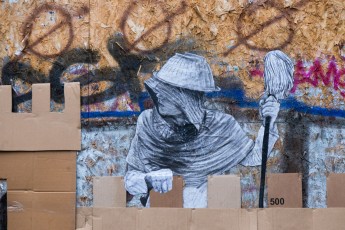 Levalet - La forteresse - Avenue d'Italie 13è - Janvier 2015