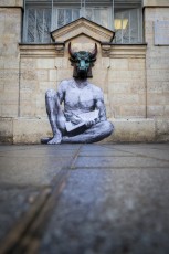 Levalet - Le Minotaure - Rue des Hospitalières Saint-Gervais 04è - Février 2015