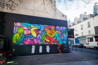 Le M.U.R. N°181 - Seth - Rue Oberkampf 11è - Mars 2015