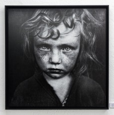 Jef Aérosol et Lee Jeffries à l'exposition "Synergy" - Galerie Mathgoth, mars 2015