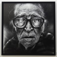 Jef Aérosol et Lee Jeffries à l'exposition "Synergy" - Galerie Mathgoth, mars 2015