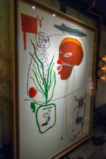 Basquiat - Entrée du restaurant - Bibo - Hollywood Street - Hong Kong