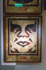 Shepard Fairey - Entrée du restaurant - Bibo - Hollywood Street - Hong Kong