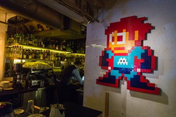 Invader - Bar - Bibo - Hollywood Street - Hong Kong