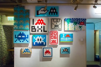 Invader - Bibo - Hollywood Street - Hong Kong