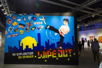 Wipe Out - Exposition d'Invader au PMQ, du 2 au 17 mai 2015 - Hong Kong