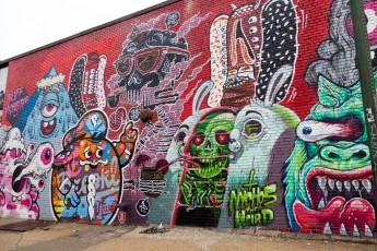 Nychos & Buff Monster - Troutman Street - Bushwick - Brooklyn - New York