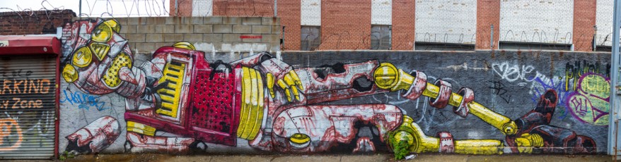 Pixel Pancho - Starr Street - Bushwick - Brooklyn - New York