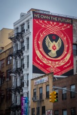 Shepard Fairey - We own the future - Bowery - New York