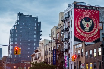 Shepard Fairey - We own the future - Bowery - New York