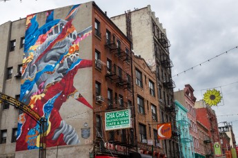 Tristan Eaton - Liberty - Mulberry Street - Little Italy - New York