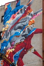 Tristan Eaton - Liberty - Mulberry Street - Little Italy - New York