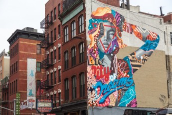 Tristan Eaton - Broome Street - Little Italy - New York