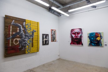 Anders Gjennestad et Wesr - "Made in Berlin" exposition collective à la galerie Mathgoth du 25 septembre au 24 octobre 2015