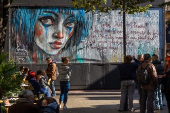 Herakut - Le M.U.R. N°195 - Rue Oberkampf 11è - Octobre 2015