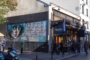 Herakut - Le M.U.R. N°195 - Rue Oberkampf 11è - Octobre 2015