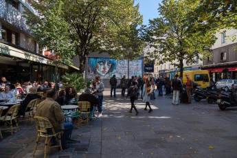 Herakut - Le M.U.R. N°195 - Rue Oberkampf 11è - Octobre 2015