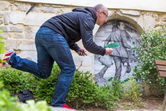 Levalet - Paris 3è - Avril 2016