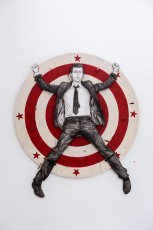"Everyday Life Circus" exposition de Levalet à la galerie Openspace du 7 mai au 4 juin 2016