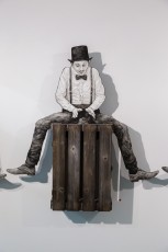 "Everyday Life Circus" exposition de Levalet à la galerie Openspace du 7 mai au 4 juin 2016