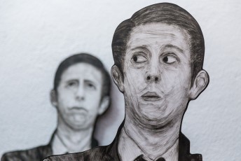 "Everyday Life Circus" exposition de Levalet à la galerie Openspace du 7 mai au 4 juin 2016