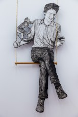 "Everyday Life Circus" exposition de Levalet à la galerie Openspace du 7 mai au 4 juin 2016