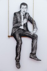 "Everyday Life Circus" exposition de Levalet à la galerie Openspace du 7 mai au 4 juin 2016