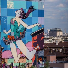 Faile - Rue Jeanne d'Arc 13è - Juin 2016