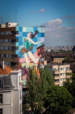 Faile - Rue Jeanne d'Arc 13è - Juin 2016