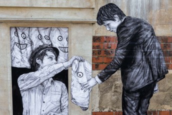 Levalet - Rue André Dubois 19è - Juin 2016