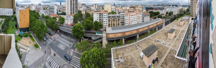 Liberté - Egalité - Fraternité /// Work in progress / Shepard Fairey - Boulevard Vincent Auriol - Juin 2016