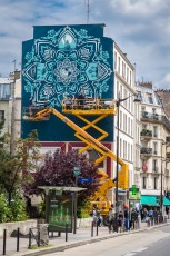 Shepard Fairey  (Obey Giant​) @ Paris...Finish !... Bravo and thank you Shepard for this wonderful wall !... Et un grand merci à Mehdi​ et l'équipe de la Galerie Itinerrance​ pour avoir fait que ça se réalise !...