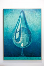 "Earth Crisis" exposition de Shepard Fairey à la galerie Itinerrance du 24 juin au 30 juillet 2016.