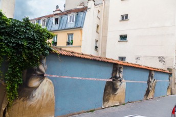 Philippe Hérard - Rue des Couronnes 20è - Septembre 2016