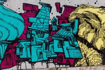 Rétro graffitism - Ortopark - Boulevard de Ménilmontant 11è - Septembre 2016