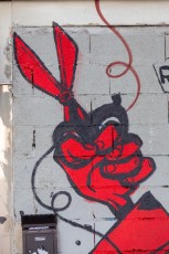 Rétro graffitism - Rue des Pyrénées 20è - Septembre 2016