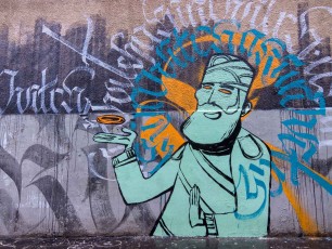 Rétro graffitism - Avenue Jean Aicard 11è - Septembre 2016
